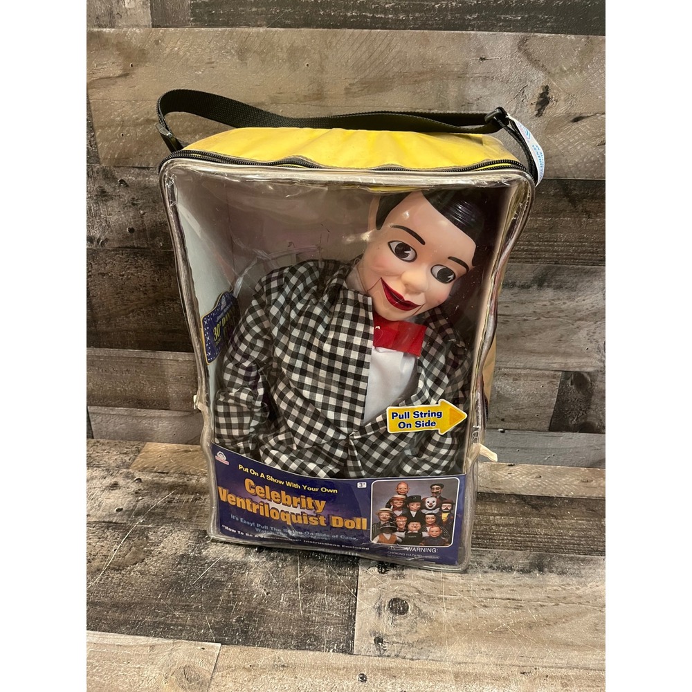Goldberger Danny O'Day Celebrity Ventriloquist Doll Dummy with Case 30 inch